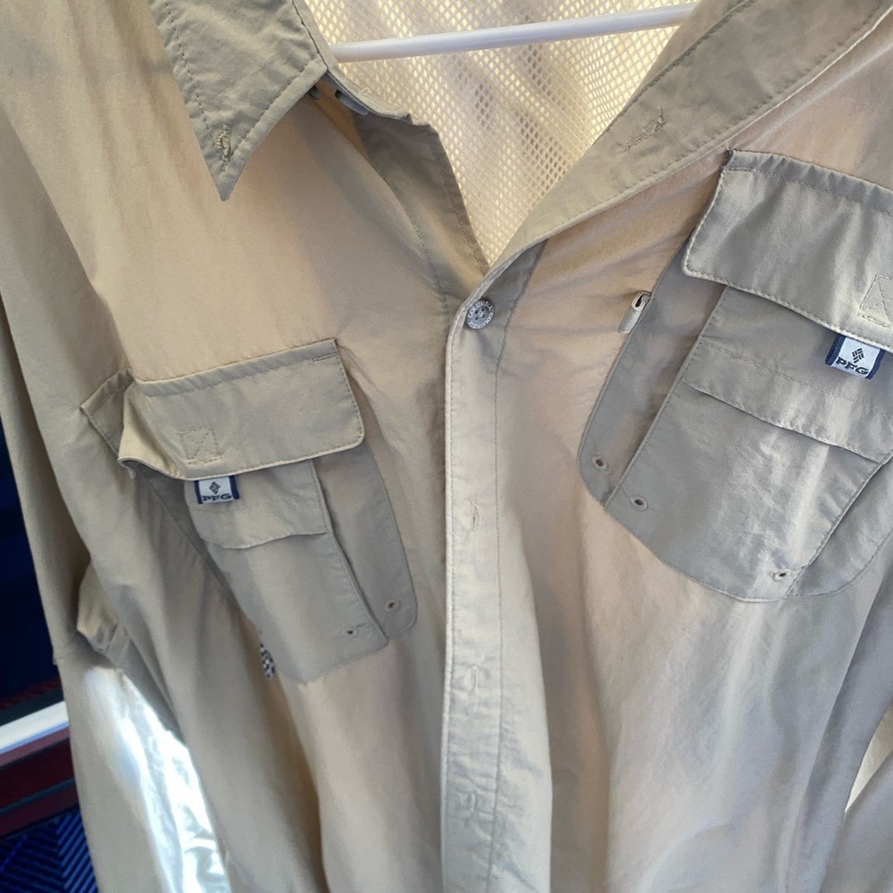 Jacket, Beige Outdoor PFG Sportswear - Picture 10 of 10